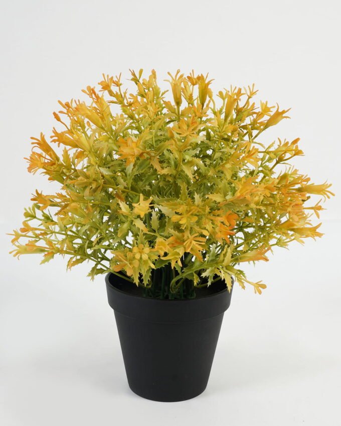 Artificial Table Plants 23*23*28cm Jasmine in PP pot GS-70423013CONTI Potted Flowers&Plants YeahFlower is one of Chinese leading OEM manufacturers and exporters , supplying the silk flowers, wholesale artificial trees