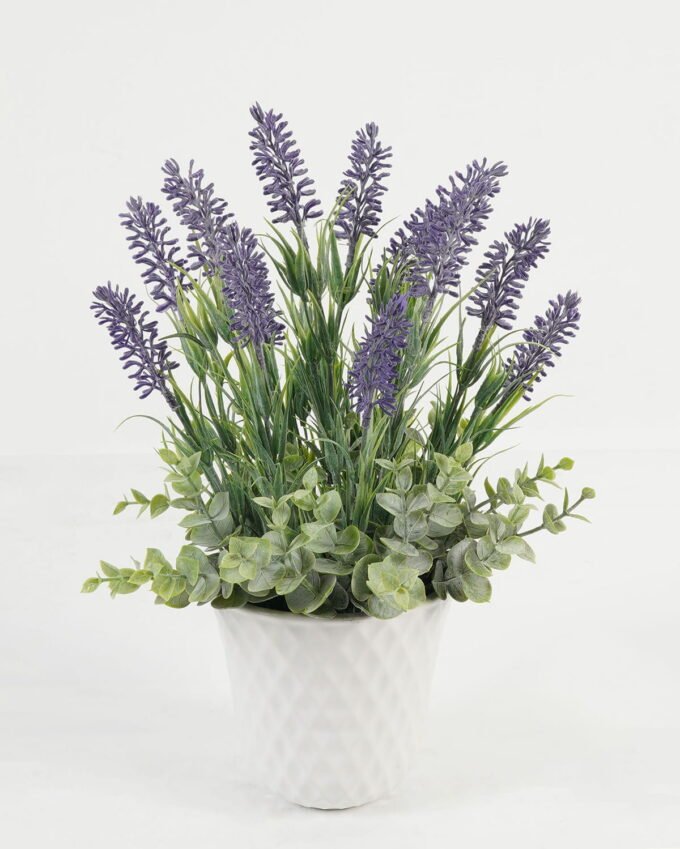 Artificial Table Plants 20*20*33cm Lavender in ceramic pot GS-03323054 Potted Flowers&Plants YeahFlower is one of Chinese leading OEM manufacturers and exporters , supplying the silk flowers, wholesale artificial trees