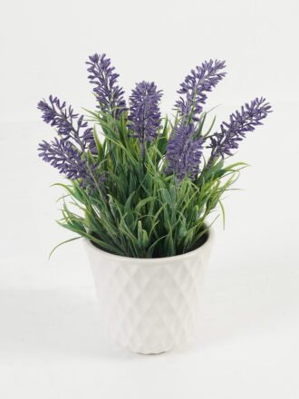 Artificial Table Plants 23*23*40cm Lavender in ceramic pot GS-03323057 Potted Flowers&Plants 3,000+ sqm showroom with thousands of artificial flowers, plants & trees ready for global sourcing.