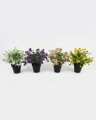 Artificial Table Plants 23*23*29cm Plant in PP pot GS-70423012CONTI Potted Flowers&Plants YeahFlower is one of Chinese leading OEM manufacturers and exporters , supplying the silk flowers, wholesale artificial trees
