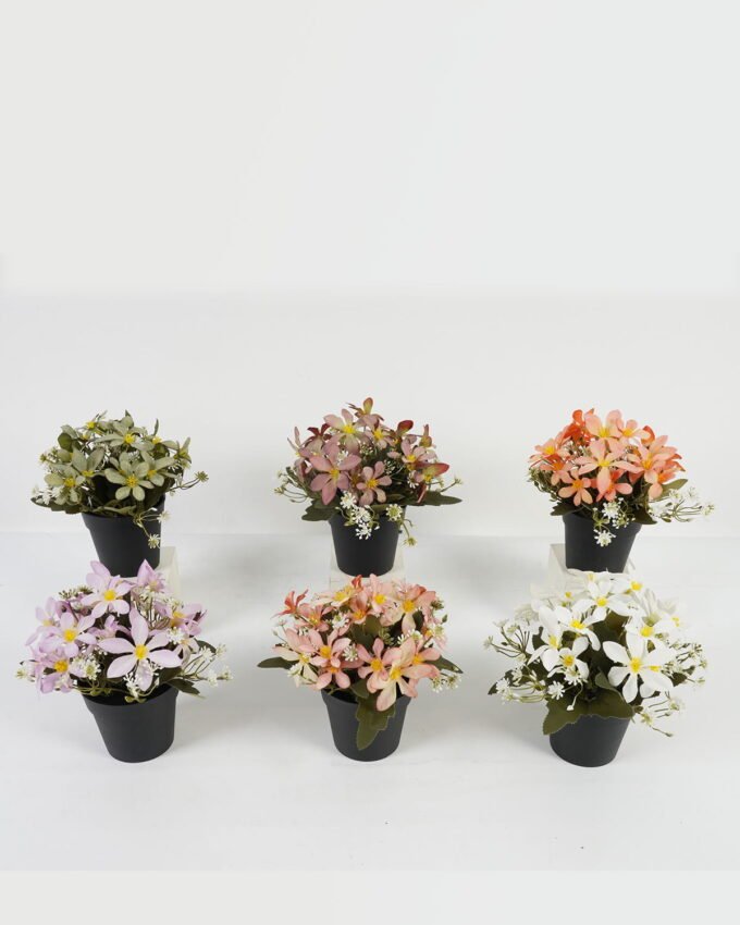 Artificial Table Plants 20*20*19cm Wild flower in PP pot GS-03323029-O1 Potted Flowers&Plants YeahFlower is one of Chinese leading OEM manufacturers and exporters , supplying the silk flowers, wholesale artificial trees