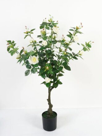 Artificial Tree 120cm Rose tree in pp pot GS-64223005 Tree&Plant 3,000+ sqm showroom with thousands of artificial flowers, plants & trees ready for global sourcing.