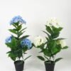 Artificial Tree Hydrangea 4 in PP pot 42 lvs GS-30423067_1 Artificial Tree 30*60cm Hydrangea *4 in PP pot/42 lvs GS-30423067 Tree&Plant YeahFlower is one of Chinese leading OEM manufacturers and exporters , supplying the silk flowers, wholesale artificial trees