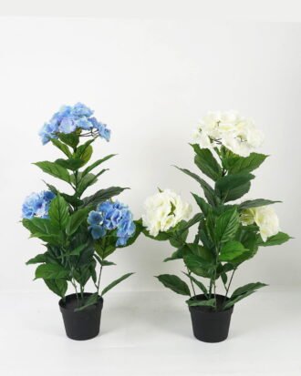 Artificial Tree 30*60cm Hydrangea *4 in PP pot/42 lvs GS-30423067 Tree&Plant 3,000+ sqm showroom with thousands of artificial flowers, plants & trees ready for global sourcing.