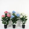 Artificial Tree 30*80cm Hydrangea *4 in PP pot/66 lvs GS-30423066 Tree&Plant YeahFlower is one of Chinese leading OEM manufacturers and exporters , supplying the silk flowers, wholesale artificial trees