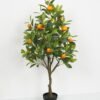 Artificial Tree 52*52*109cm Orange Tree in PP pot GS-69423058CONTI Tree&Plant YeahFlower is one of Chinese leading OEM manufacturers and exporters , supplying the silk flowers, wholesale artificial trees