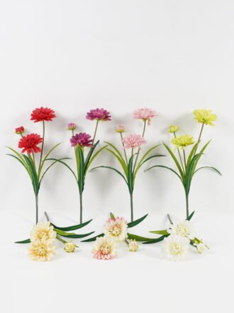 Artificial Flower 20*20*29cm Clematis Babysbreath *6 bush GS-16823091-P1 Flowers Bush YeahFlower is one of Chinese leading OEM manufacturers and exporters , supplying the silk flowers, wholesale artificial trees