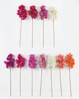 Artificial Flower 20*85cm Bougainvillea speetabilis single stem GS-4070003P24P144 Single Flowers YeahFlower is one of Chinese leading OEM manufacturers and exporters , supplying the silk flowers, wholesale artificial trees