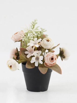 Artificial Flower 20*20*18cm Camellia Hydrangea in PP pot GS-03323044-O1 Potted Flowers&Plants 3,000+ sqm showroom with thousands of artificial flowers, plants & trees ready for global sourcing.