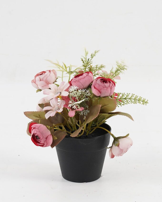 Artificial Flower 17*17*18cm Camellia daisy in PP pot GS-03323047-P2 Potted Flowers&Plants YeahFlower is one of Chinese leading OEM manufacturers and exporters , supplying the silk flowers, wholesale artificial trees