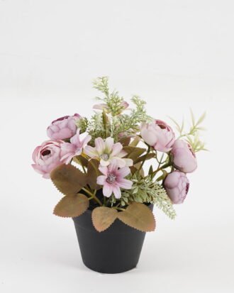 Artificial Flower 17*17*18cm Camellia daisy in PP pot GS-03323047-Z1 Potted Flowers&Plants YeahFlower is one of Chinese leading OEM manufacturers and exporters , supplying the silk flowers, wholesale artificial trees