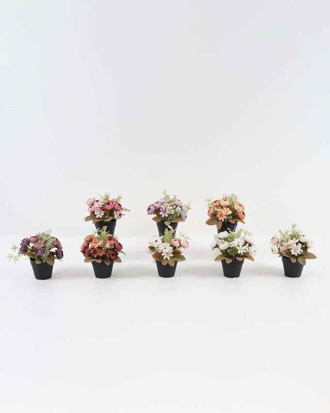 Artificial Flower 17*17*18cm Camellia daisy in PP pot GS-03323047 Potted Flowers&Plants YeahFlower is one of Chinese leading OEM manufacturers and exporters , supplying the silk flowers, wholesale artificial trees