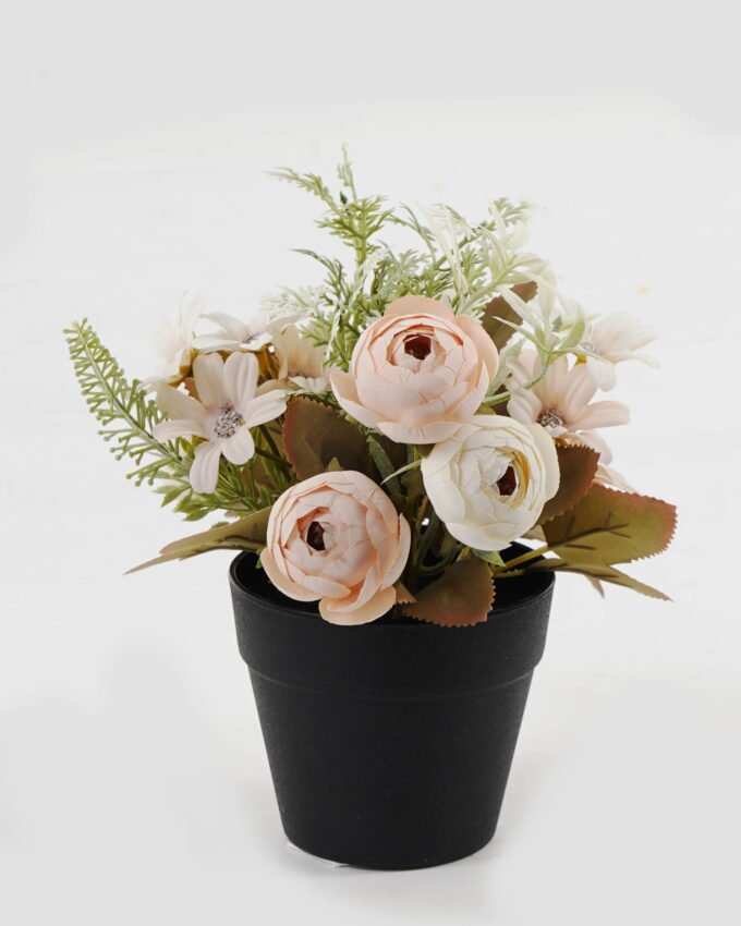 Artificial Flower 17*17*18cm Camellia daisy in PP pot GS-03323047 Potted Flowers&Plants YeahFlower is one of Chinese leading OEM manufacturers and exporters , supplying the silk flowers, wholesale artificial trees
