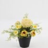 Artificial Flower Chrysanthemum Rose in PP pot GS-03323040-Y1_1 Artificial Flower 16*16*20cm Chrysanthemum Rose in PP pot GS-03323040-Y1 Potted Flowers&Plants YeahFlower is one of Chinese leading OEM manufacturers and exporters , supplying the silk flowers, wholesale artificial trees
