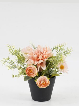 Artificial Flower 20*20*19cm Daisy in PP pot GS-03323028-C1 Potted Flowers&Plants 3,000+ sqm showroom with thousands of artificial flowers, plants & trees ready for global sourcing.