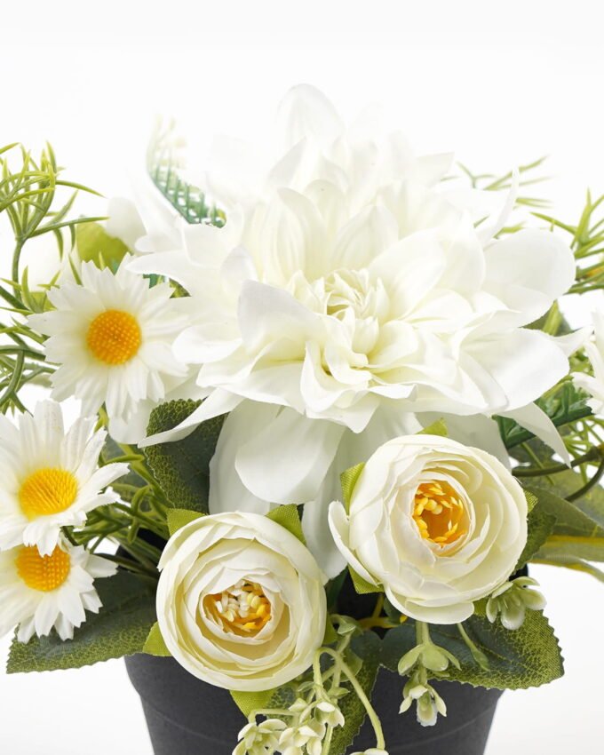 Artificial Flower 20*20*20cm Dahlia camellia in PP pot GS-03323042-W1 Potted Flowers&Plants YeahFlower is one of Chinese leading OEM manufacturers and exporters , supplying the silk flowers, wholesale artificial trees