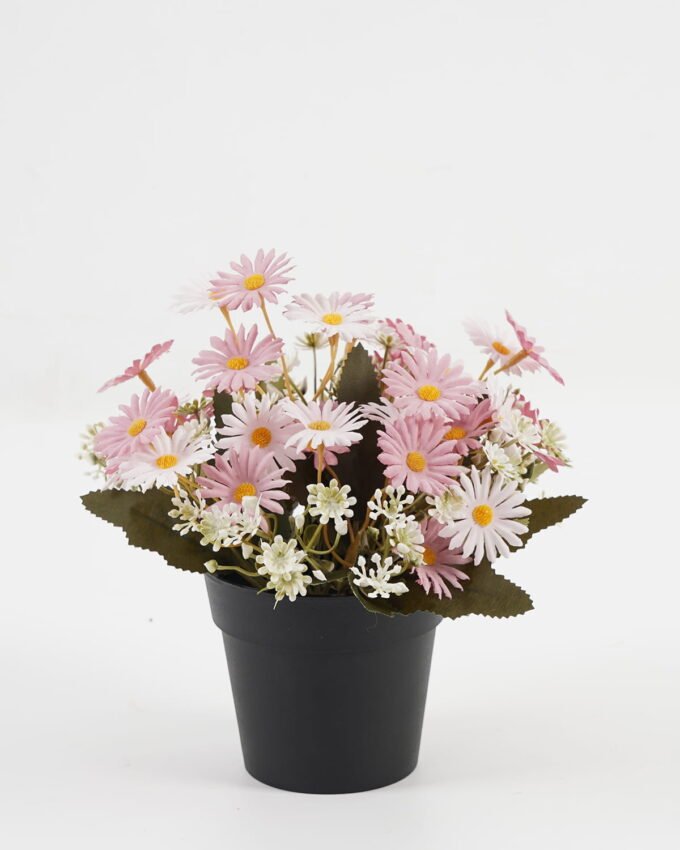 Artificial Flower 20*20*19cm Daisy in PP pot GS-03323028-P2 Potted Flowers&Plants YeahFlower is one of Chinese leading OEM manufacturers and exporters , supplying the silk flowers, wholesale artificial trees
