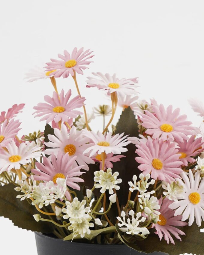 Artificial Flower 20*20*19cm Daisy in PP pot GS-03323028-P2 Potted Flowers&Plants YeahFlower is one of Chinese leading OEM manufacturers and exporters , supplying the silk flowers, wholesale artificial trees