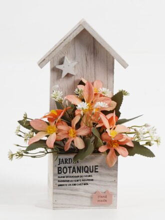 Artificial Flower 15*12*24cm Daisy in Wooden pot GS-03323017 Potted Flowers&Plants 3,000+ sqm showroom with thousands of artificial flowers, plants & trees ready for global sourcing.