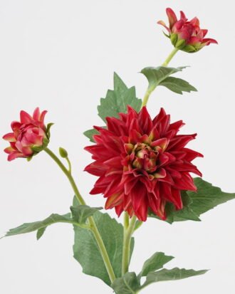 Artificial Flower 20*20*60cm Dalia *3 moist real touch single stem GS-44323006-R1 Single Flowers YeahFlower is one of Chinese leading OEM manufacturers and exporters , supplying the silk flowers, wholesale artificial trees