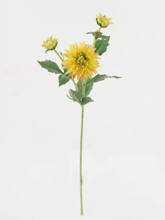 Artificial Flower 20*20*60cm Dalia *3 moist real touch single stem GS-44323006-W1 Single Flowers 3,000+ sqm showroom with thousands of artificial flowers, plants & trees ready for global sourcing.