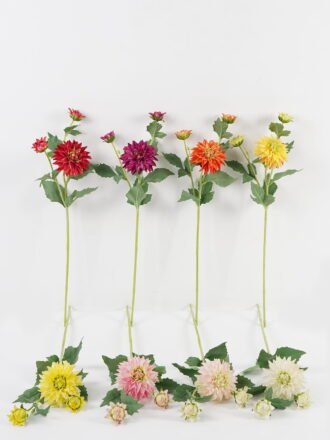 Artificial Flower 13*13*73cm Flower *3 single stem GS-44323005-Z2 Single Flowers 3,000+ sqm showroom with thousands of artificial flowers, plants & trees ready for global sourcing.