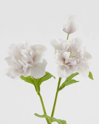 Artificial Flower 16*16*50cm Flower *2 single stem GS-53623029-W1 Single Flowers YeahFlower is one of Chinese leading OEM manufacturers and exporters , supplying the silk flowers, wholesale artificial trees