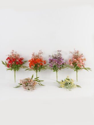 Artificial Flower 13*13*46cm Lavender *7 bush GS-05523020 Flowers Bush YeahFlower is one of Chinese leading OEM manufacturers and exporters , supplying the silk flowers, wholesale artificial trees