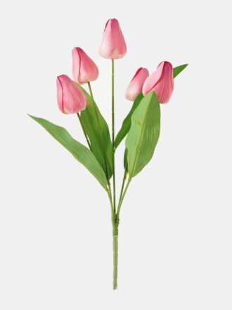 Artificial Flower tulip GS-70723001CONTI-O1 Flowers Bush 3,000+ sqm showroom with thousands of artificial flowers, plants & trees ready for global sourcing.