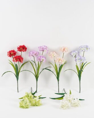 Artificial Flower 26*26*52cm Hydrangea *3 single stem GS-128J23028CONTI Flowers Bush YeahFlower is one of Chinese leading OEM manufacturers and exporters , supplying the silk flowers, wholesale artificial trees