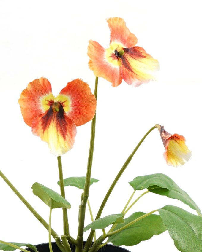 Artificial Flower 19*15*27cm Pansy in PP pot GS-03323009-O1 Potted Flowers&Plants YeahFlower is one of Chinese leading OEM manufacturers and exporters , supplying the silk flowers, wholesale artificial trees