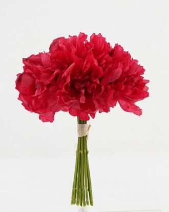 Artificial Flower 22*22*29cm Peony *12 bundle GS-06923002-R1 Bouquet 3,000+ sqm showroom with thousands of artificial flowers, plants & trees ready for global sourcing.