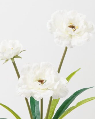 Artificial Flower 28*28*49cm Peony *3 single stem GS-128J23027CONTI-W1 Flowers Bush YeahFlower is one of Chinese leading OEM manufacturers and exporters , supplying the silk flowers, wholesale artificial trees