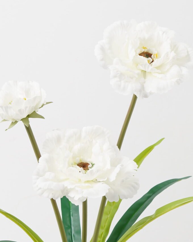 Artificial Flower 28*28*49cm Peony *3 single stem GS-128J23027CONTI-W1 Flowers Bush YeahFlower is one of Chinese leading OEM manufacturers and exporters , supplying the silk flowers, wholesale artificial trees