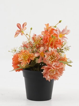 Artificial Flower 20*20*22cm Peony in PP pot GS-03323032-P1 Potted Flowers&Plants 3,000+ sqm showroom with thousands of artificial flowers, plants & trees ready for global sourcing.