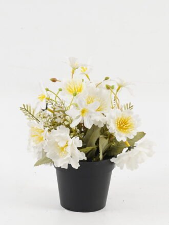 Artificial Flower 20*20*22cm Peony in PP pot GS-03323032-P1 Potted Flowers&Plants 3,000+ sqm showroom with thousands of artificial flowers, plants & trees ready for global sourcing.