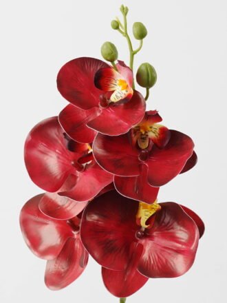 Artificial Flower 15*67cm Phalaenopsis *5 single stem GS-64923006-W6 Single Flowers 3,000+ sqm showroom with thousands of artificial flowers, plants & trees ready for global sourcing.