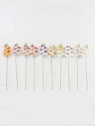 Artificial Flower 15*67cm Phalaenopsis *5 single stem GS-64923006-W2 Single Flowers 3,000+ sqm showroom with thousands of artificial flowers, plants & trees ready for global sourcing.
