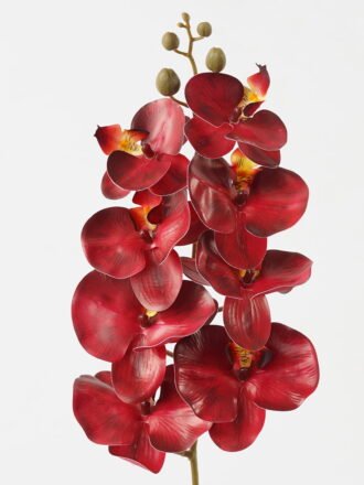 Artificial Flower 19*93cm Phalaenopsis *8 single stem GS-64923007-R2 Single Flowers 3,000+ sqm showroom with thousands of artificial flowers, plants & trees ready for global sourcing.