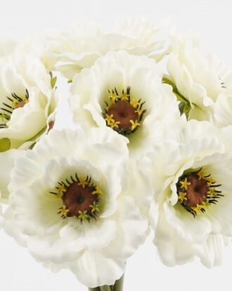 Artificial Flower 21*21*33cm Poppy *9 bundle GS-128J23024-W1 Bouquet YeahFlower is one of Chinese leading OEM manufacturers and exporters , supplying the silk flowers, wholesale artificial trees
