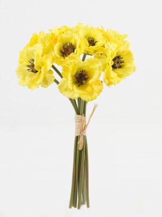 Artificial Flower 16*16*38cm Tulip *5 bundle GS-24523006CONTI-O1 Bouquet 3,000+ sqm showroom with thousands of artificial flowers, plants & trees ready for global sourcing.