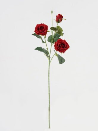 Artificial Flower 18*18*61cm Rose *3 single stem GS-70723006CONTI-P1 Single Flowers 3,000+ sqm showroom with thousands of artificial flowers, plants & trees ready for global sourcing.