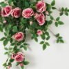 Artificial Flower 50*85cm Rose *7 hanging GS-70823001CONTI-P1 Banners&Garlands YeahFlower is one of Chinese leading OEM manufacturers and exporters , supplying the silk flowers, wholesale artificial trees