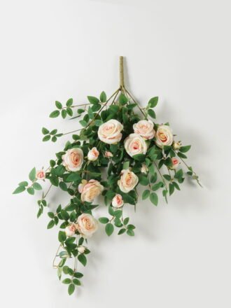 Artificial Flower 50*85cm Rose *7 hanging GS-70823001CONTI-P1 Banners&Garlands 3,000+ sqm showroom with thousands of artificial flowers, plants & trees ready for global sourcing.