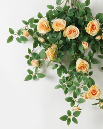 Artificial Flower 50*85cm Rose *7 hanging GS-70823001CONTI-Y1 Banners&Garlands 3,000+ sqm showroom with thousands of artificial flowers, plants & trees ready for global sourcing.
