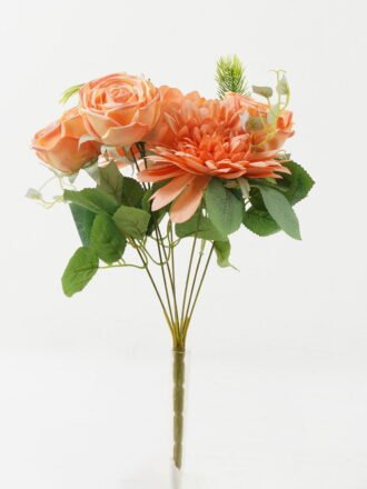 Artificial Flower 25*25*37cm Rose&Peony *7 bush GS-70023007CONTI-W1 Flowers Bush 3,000+ sqm showroom with thousands of artificial flowers, plants & trees ready for global sourcing.