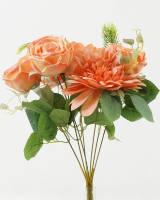 Artificial Flower 25*25*37cm Rose&Daisy *7 bush GS-70023008CONTI-O1 Flowers Bush YeahFlower is one of Chinese leading OEM manufacturers and exporters , supplying the silk flowers, wholesale artificial trees