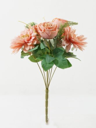 Artificial Flower 25*25*37cm Rose&Daisy *7 bush GS-70023008CONTI-O1 Flowers Bush 3,000+ sqm showroom with thousands of artificial flowers, plants & trees ready for global sourcing.