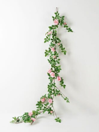 Artificial Flower 50*180cm Rose garland GS-70823004CONTI-W1 Banners&Garlands 3,000+ sqm showroom with thousands of artificial flowers, plants & trees ready for global sourcing.