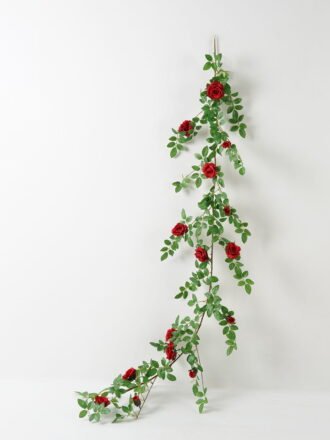Artificial Flower 38*180cm Rose garland GS-70823002CONTI-P1 Banners&Garlands 3,000+ sqm showroom with thousands of artificial flowers, plants & trees ready for global sourcing.